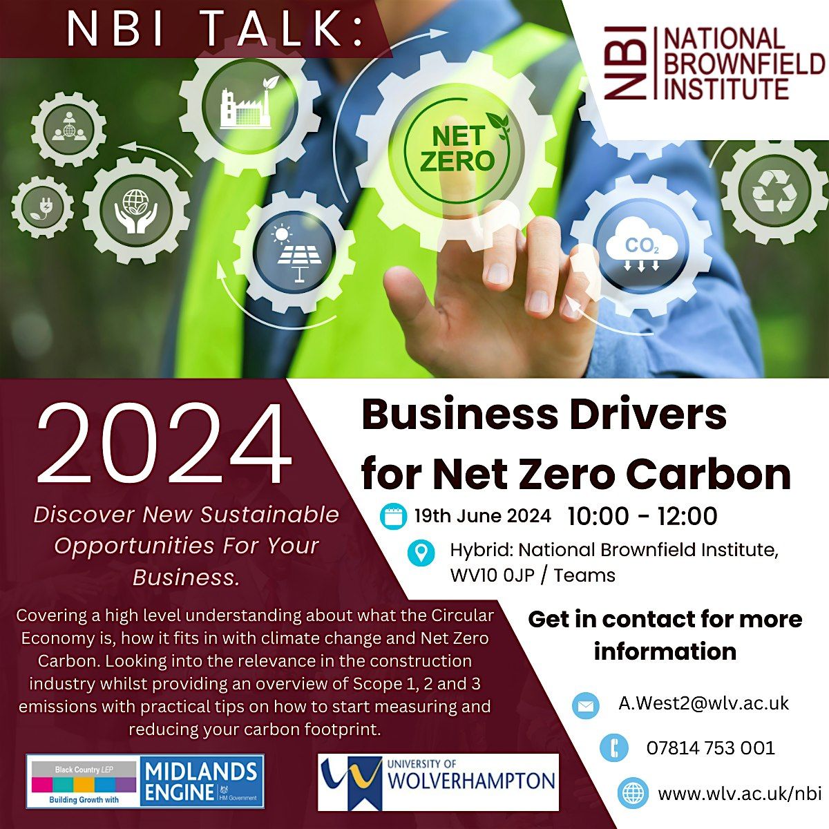 Business Drivers for Net Zero Carbon