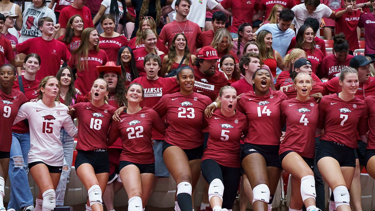 Tulsa Golden Hurricane at Arkansas Razorbacks Womens Volleyball at Barnhill Arena
