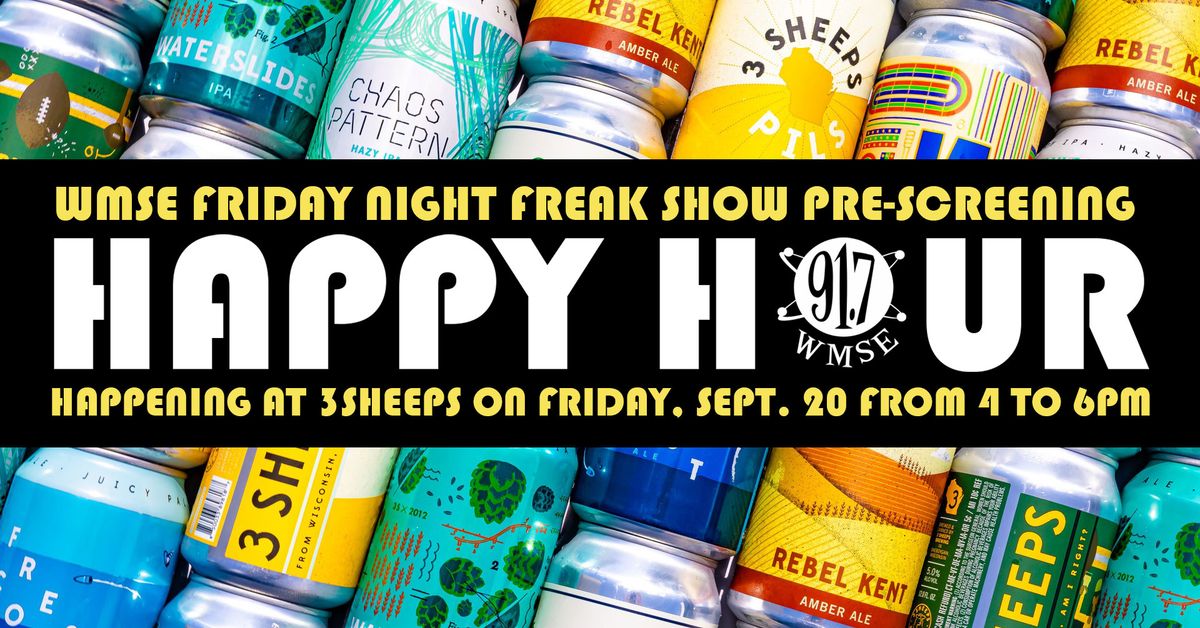 FNFS Pre-Screening Happy Hour at 3Sheeps