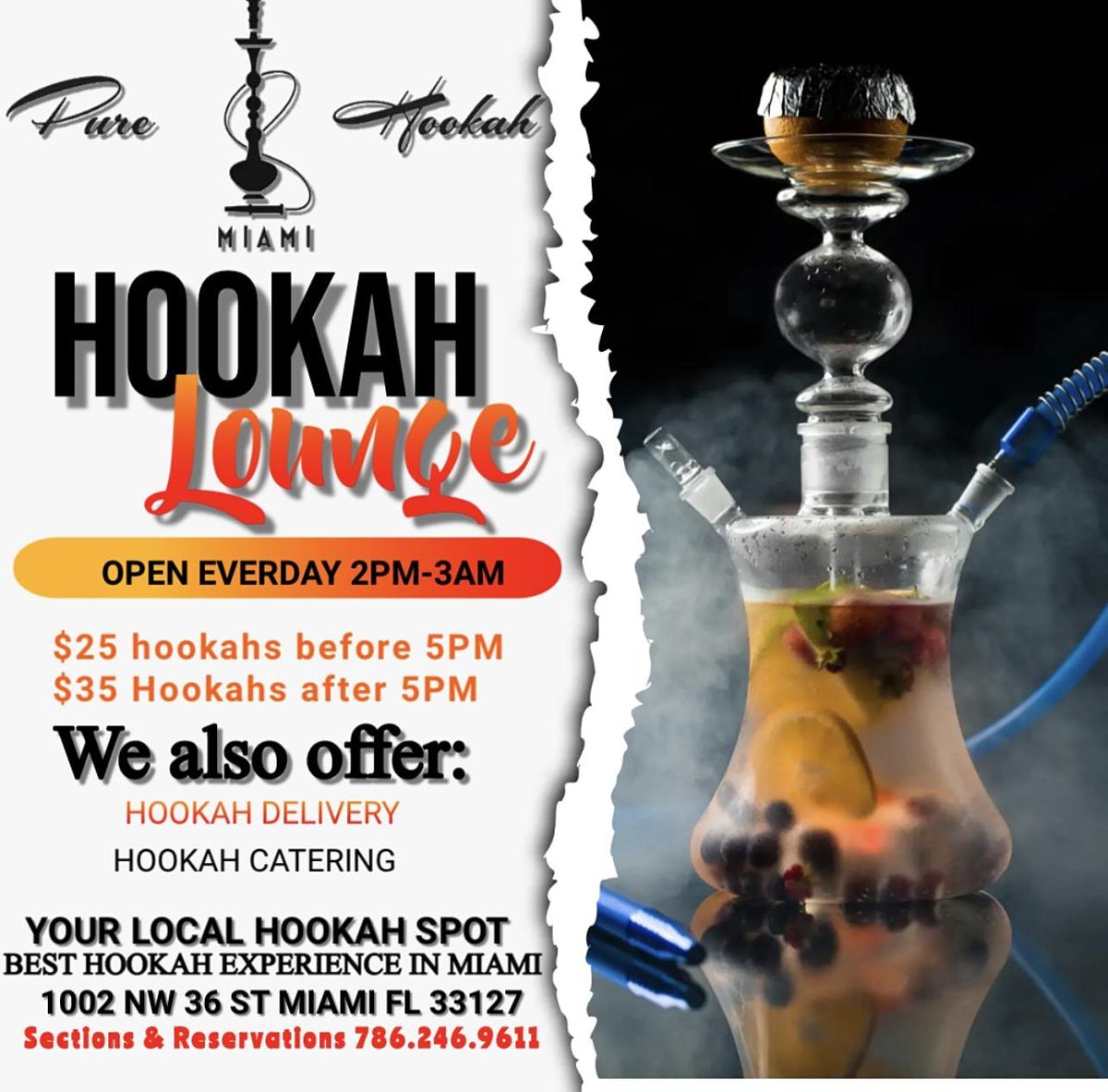 Hookah lounge