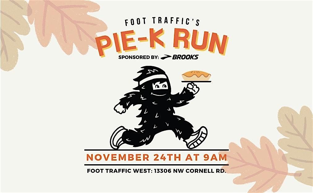 Pie-K Run at West sponsored by Brooks