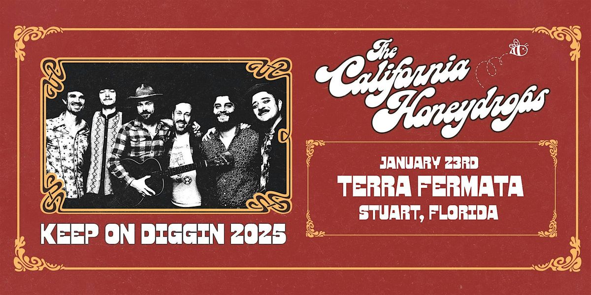 THE CALIFORNIA HONEYDROPS - 'KEEP ON DIGGIN' 2025 TOUR - STUART