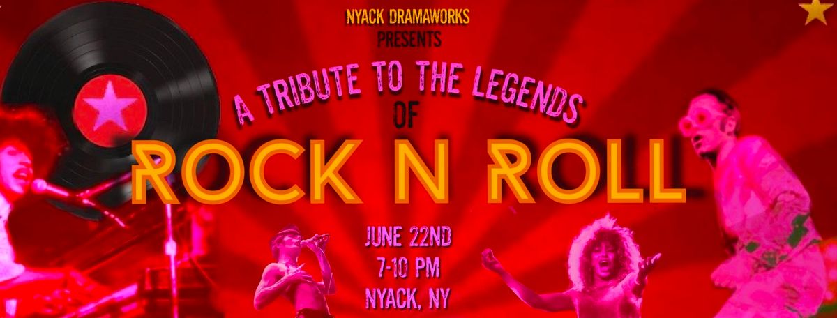 A Tribute to the Legends of Rock 'n Roll: an evening of painting, music & dance.