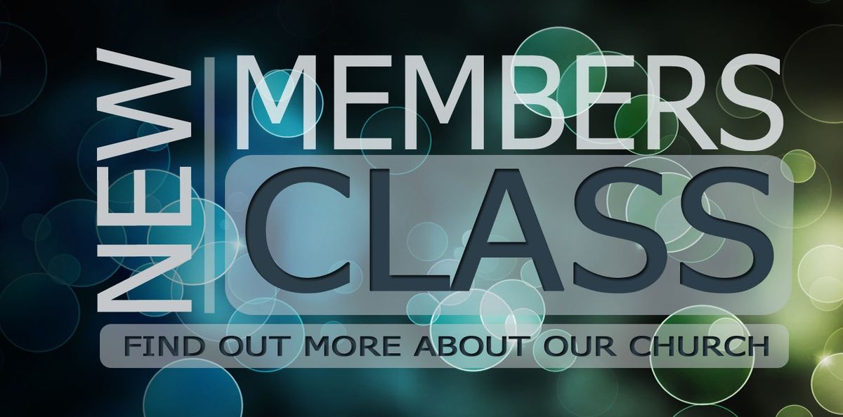 MVPC - New Members Class