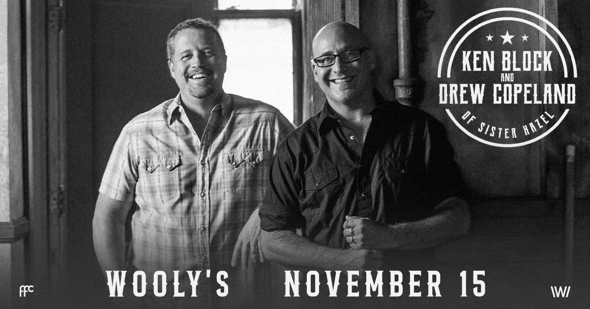 Ken Block & Drew Copeland of Sister Hazel at Wooly's