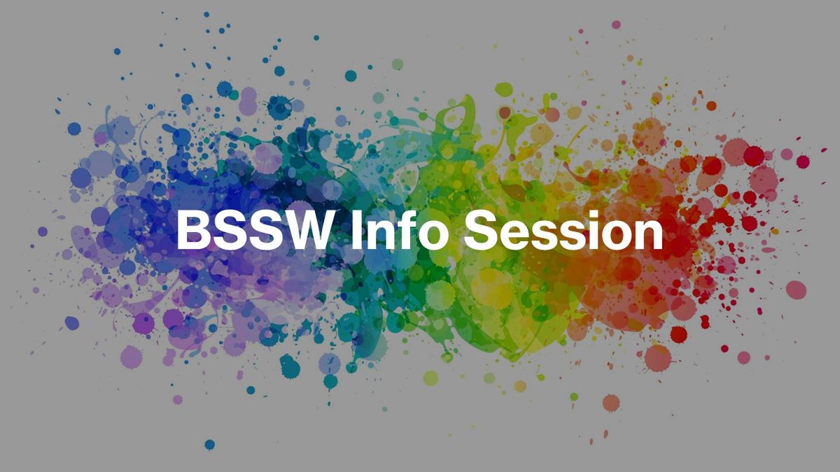 BS in Social Work Info Session (In-Person or Online)