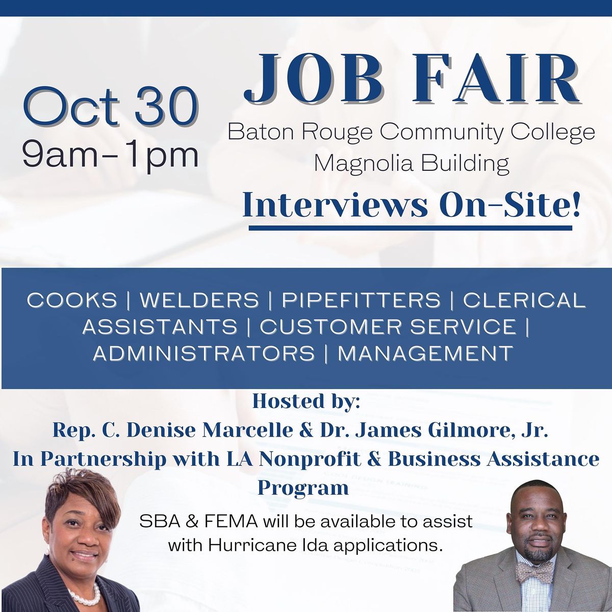 East Baton Rouge Parish Job Fair