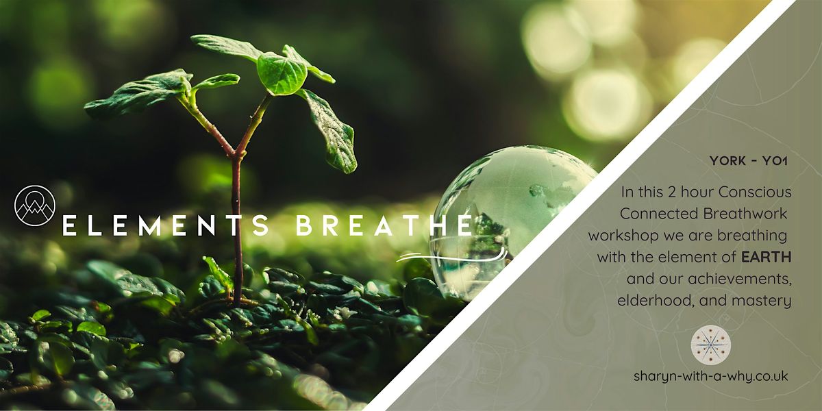 Conscious Breathwork - The Elements Series -EARTH