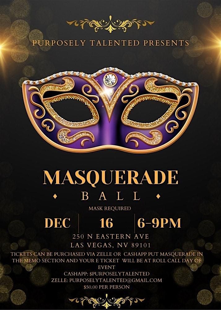 Purposely Talented Presents  Courage from Within Fashion Show and Masquerade Ball