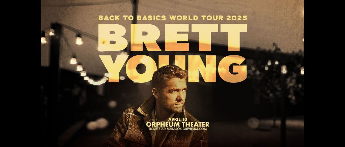 Brett Young at Orpheum Theatre - Madison