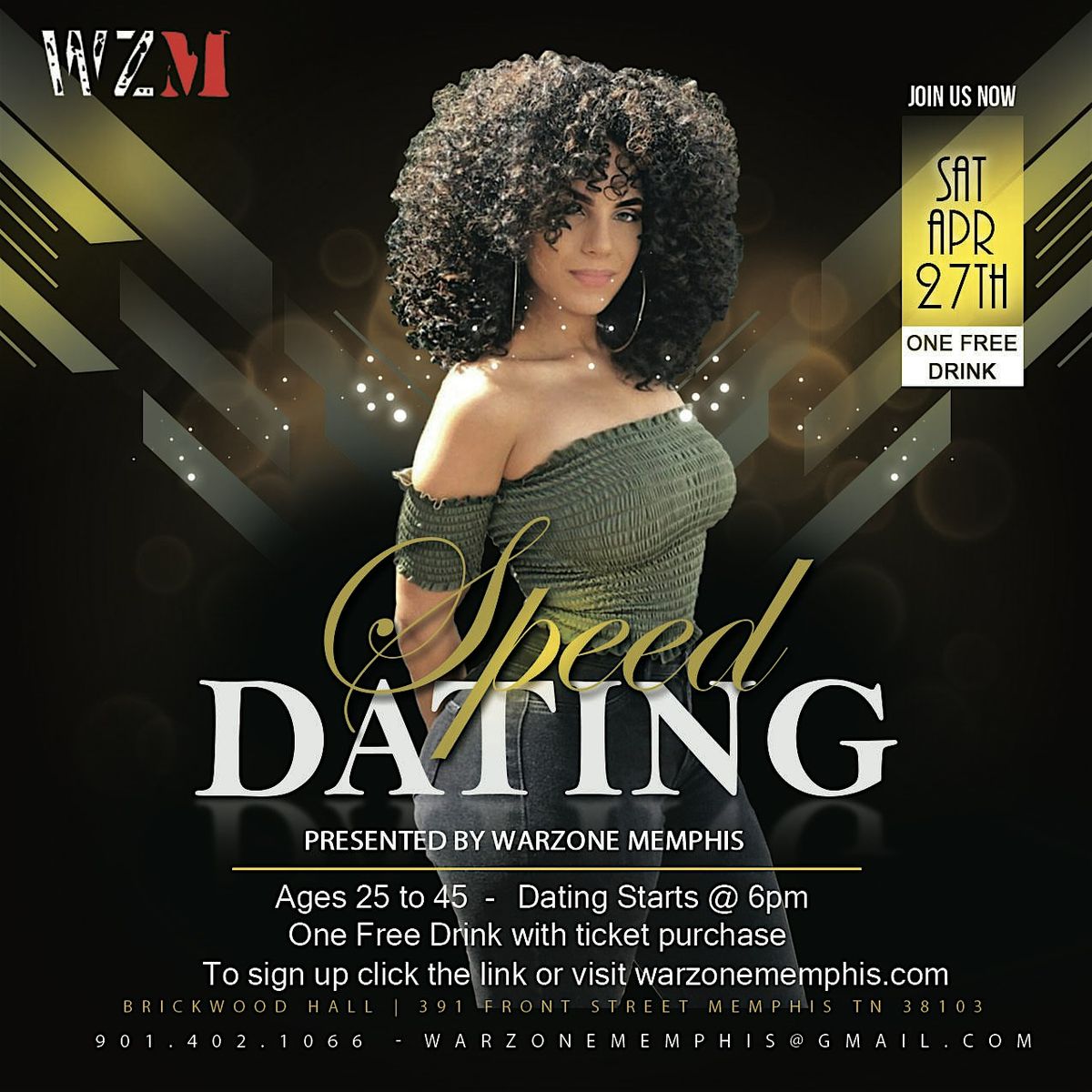 Speed Dating Event by Warzone Memphis