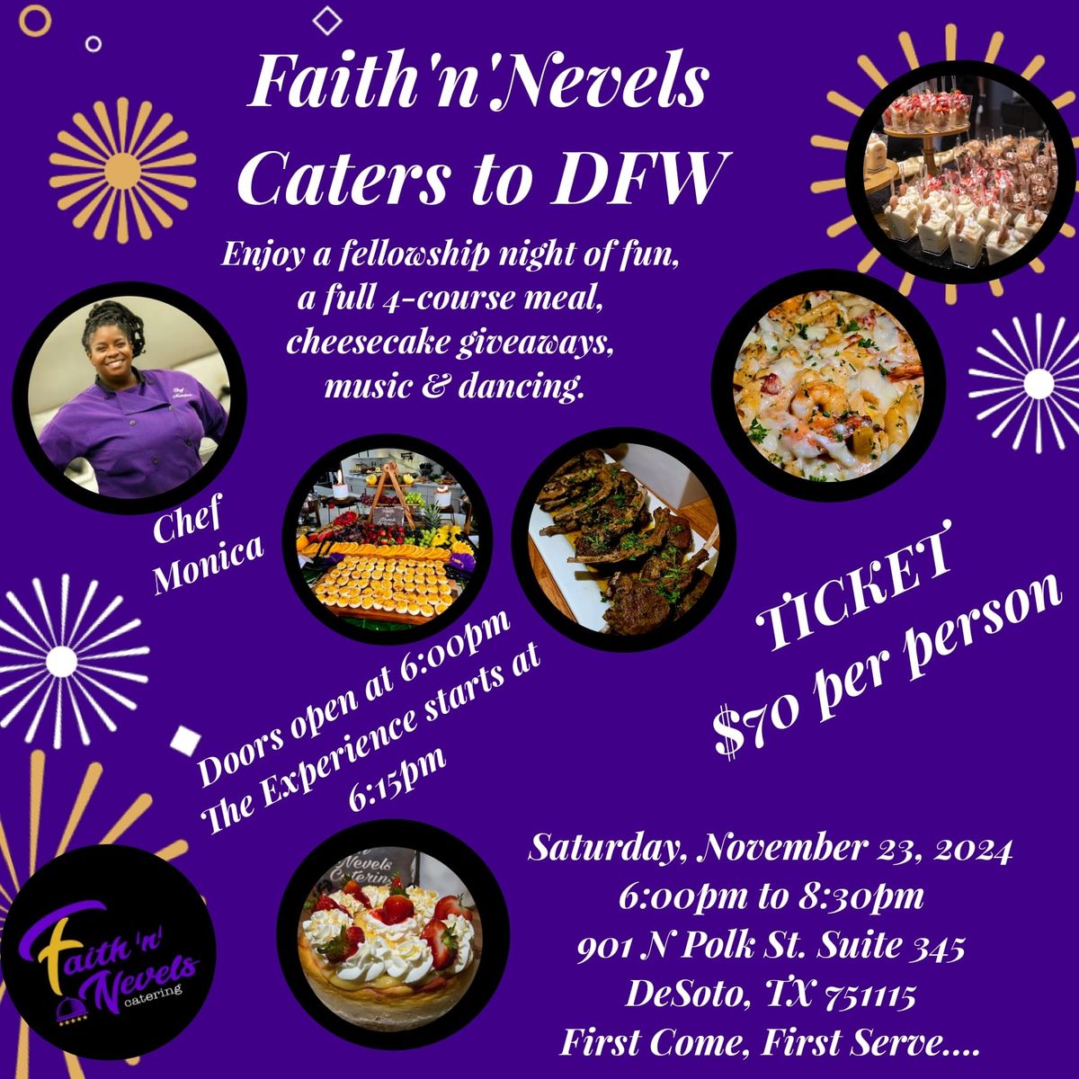 Faith 'n' Nevels Caters to DFW, DeSoto 