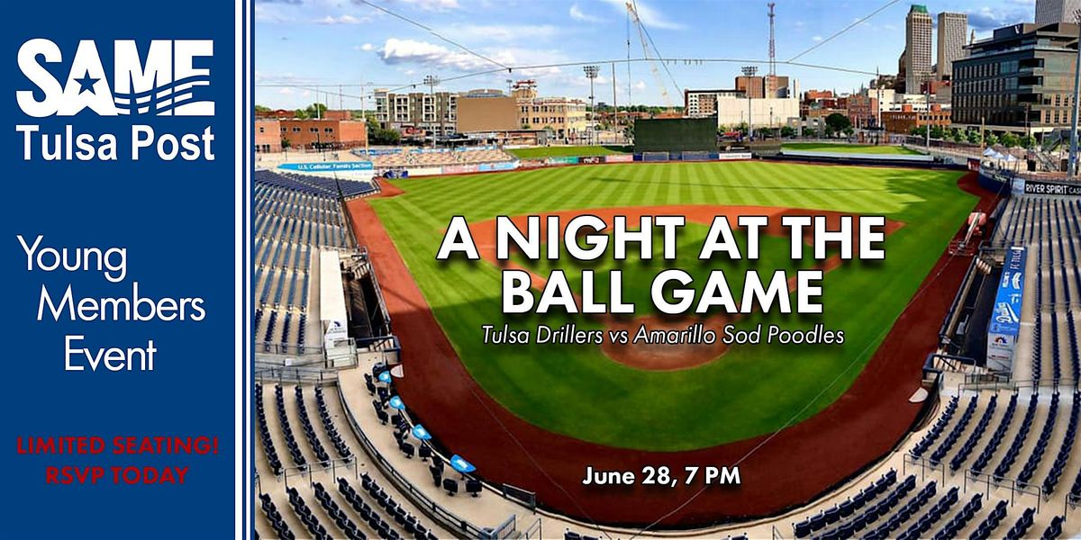 SAME Tulsa Post Young Members Event: A Night at the Ball Game
