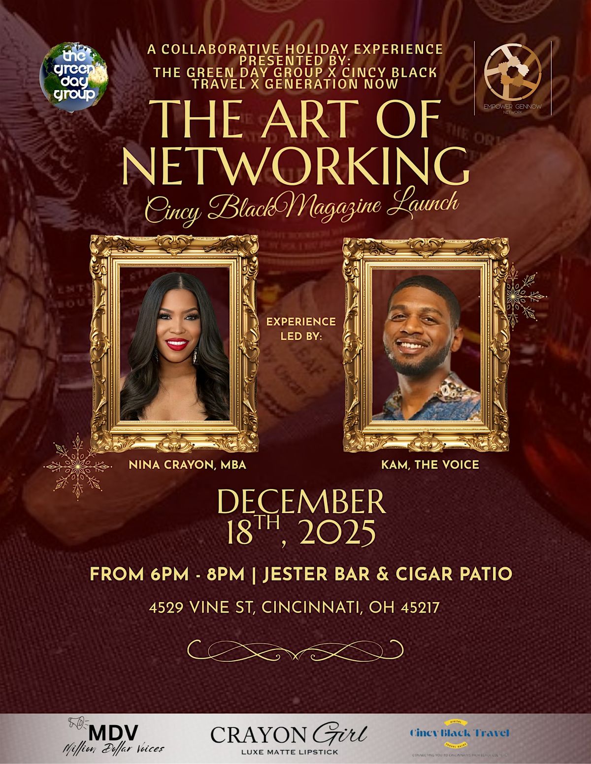 The Art of Networking, Cincy Black Magazine Cover Launch