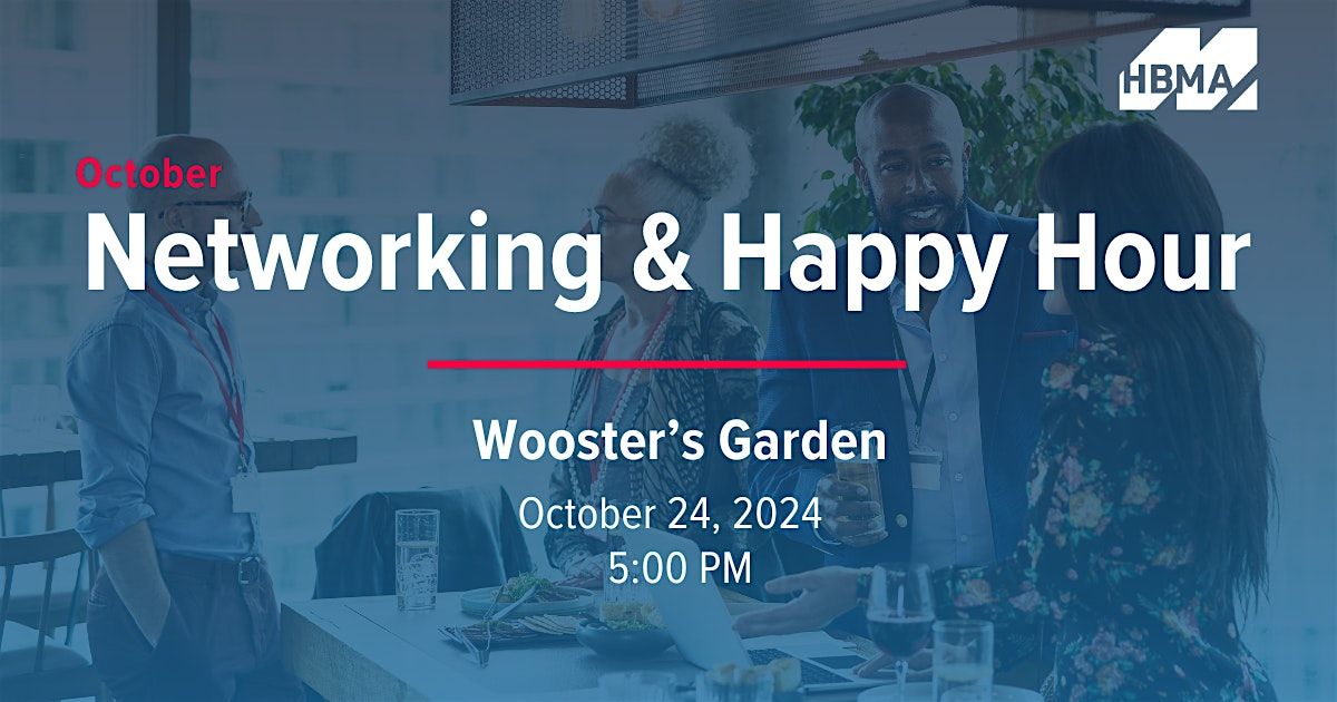 HBMA October Networking & Happy Hour