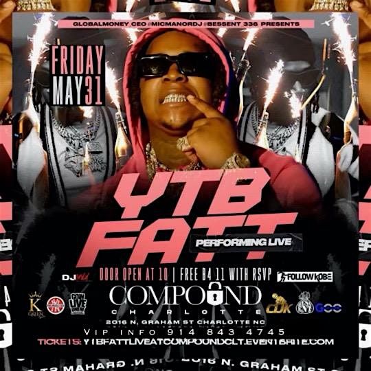 The Rapper Ybt Fat YTB FAT INVADES COMPOUND ON FRIDAYs!, Compound clt night club ...