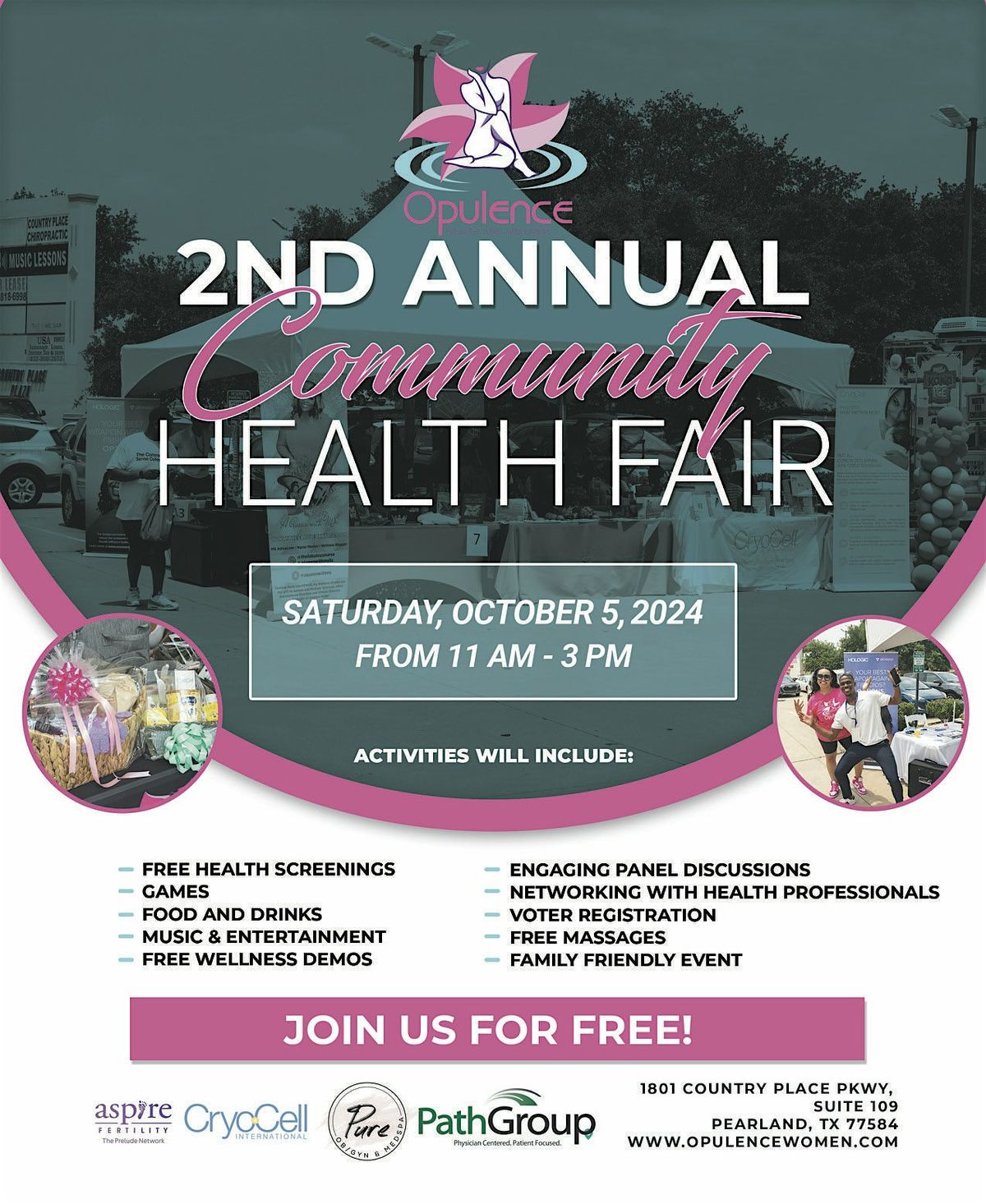 2nd Annual Opulence Health and Wellness Fair