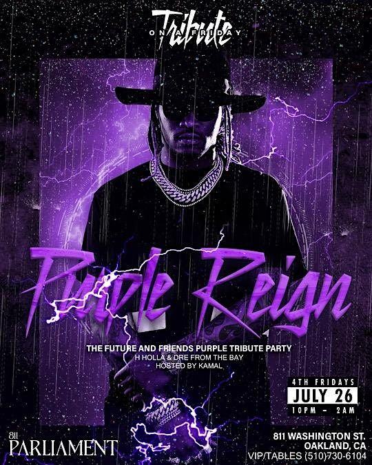 PURPLE REIGN THE FUTURE TRIBUTE PARTY