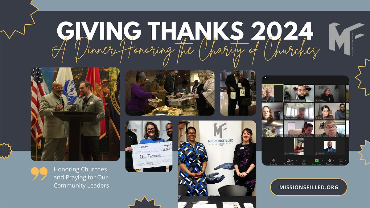 Giving Thanks 2024 | Supporting Church Programs that Impact Mid-Michigan