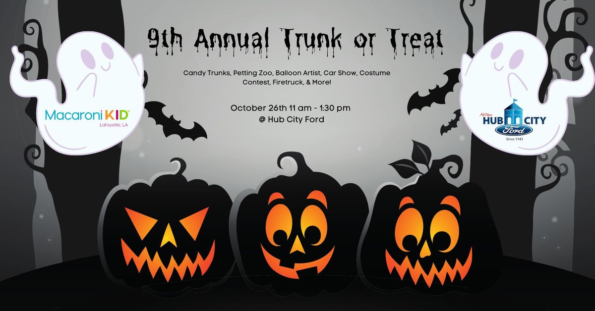 9th Annual Trunk or Treat at Hub City Ford