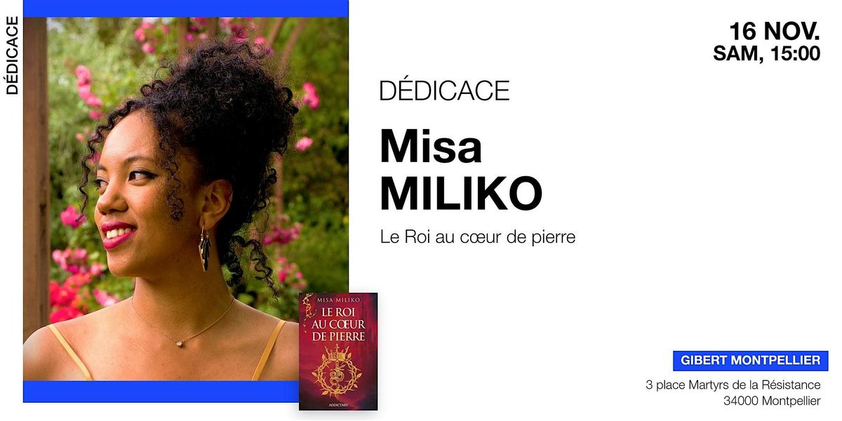 GIBERT d\u00e9dicace : Misa Miliko