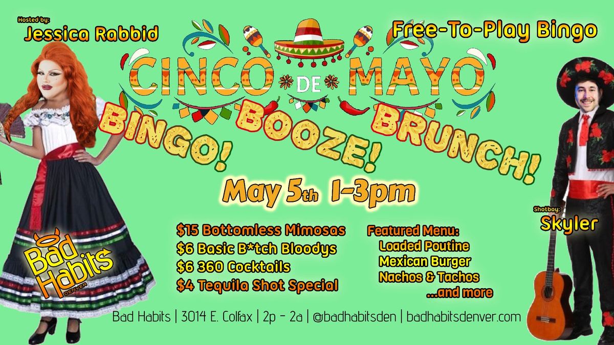Bingo! Booze! Brunch! Cinco de Mayo Edition