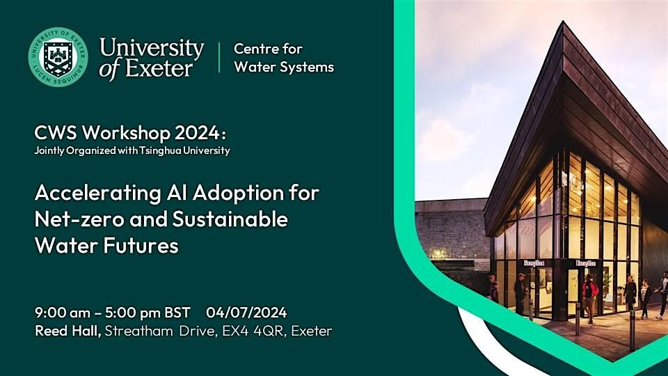 Accelarating AI Adoption for  Net-zero & Sustainable Water Futures
