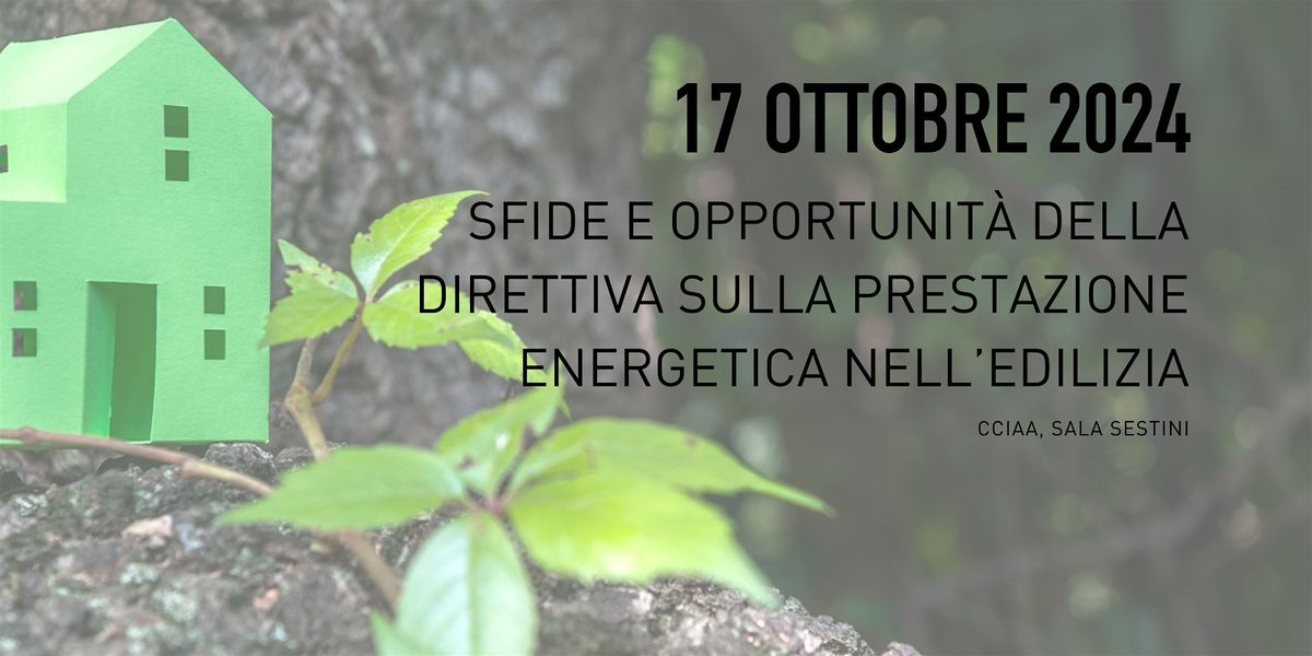 Convegno nuova direttiva sulla prestazione energetica nell\u2019edilizia