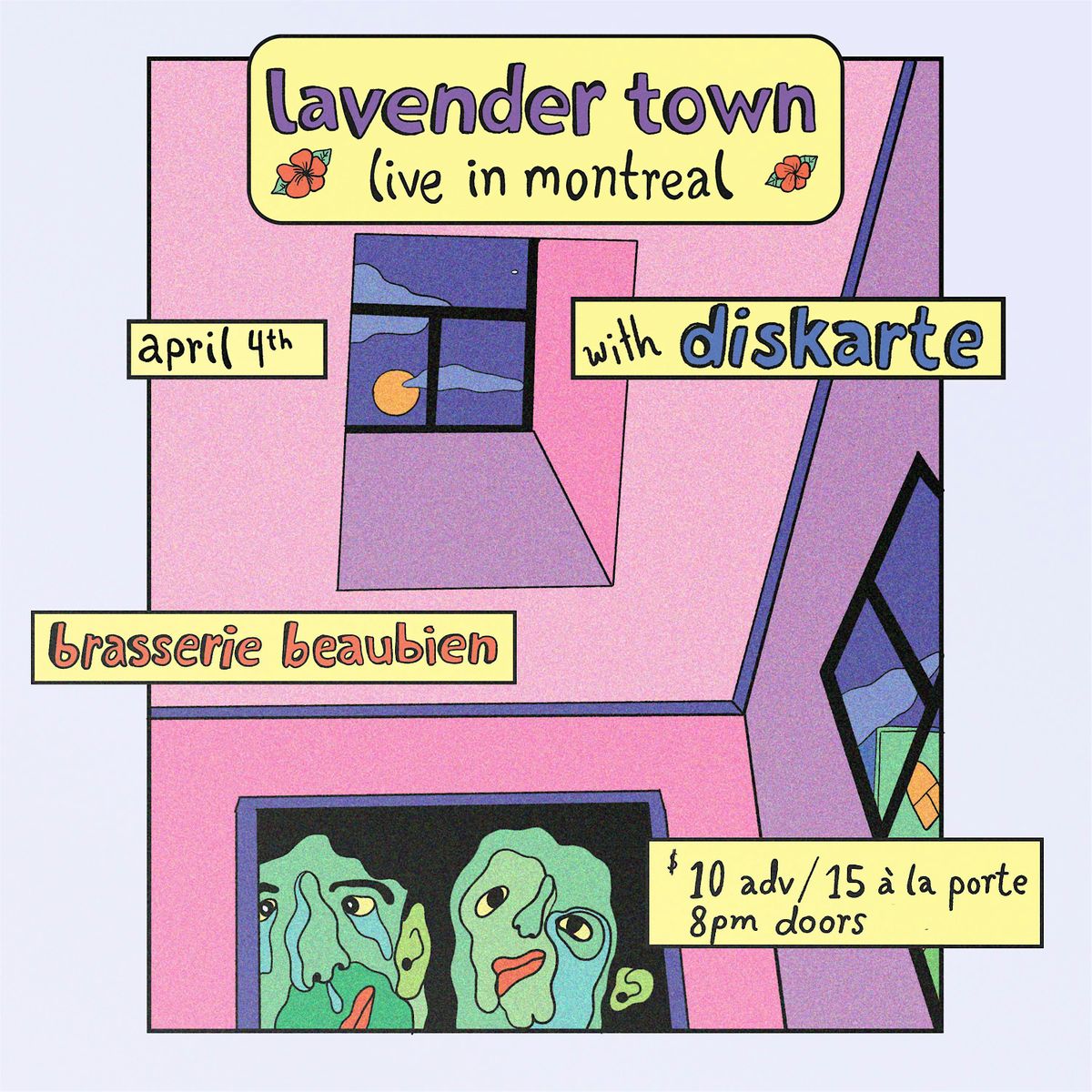 Lavender Town live in Montreal feat. Diskarte