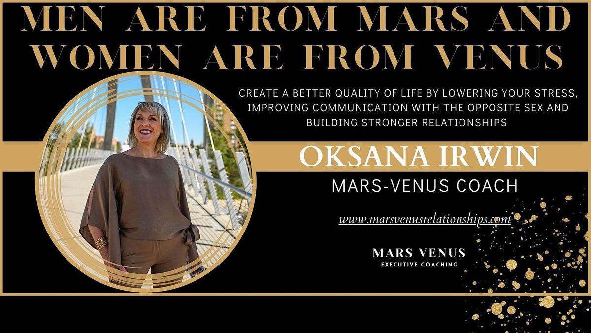 MEN ARE FROM MARS AND WOMEN ARE FROM VENUS, Victoria