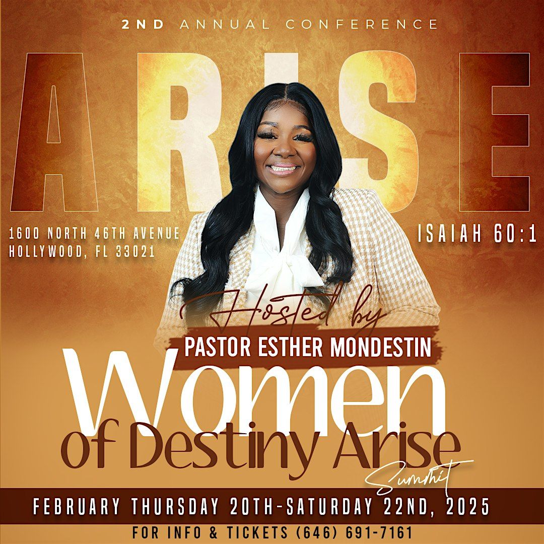 Woman of Destiny Arise Summit