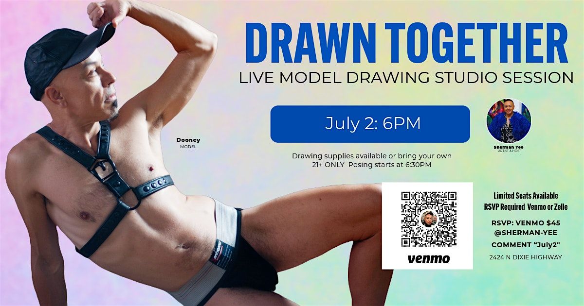 Drawn Together: Live Model drawing session