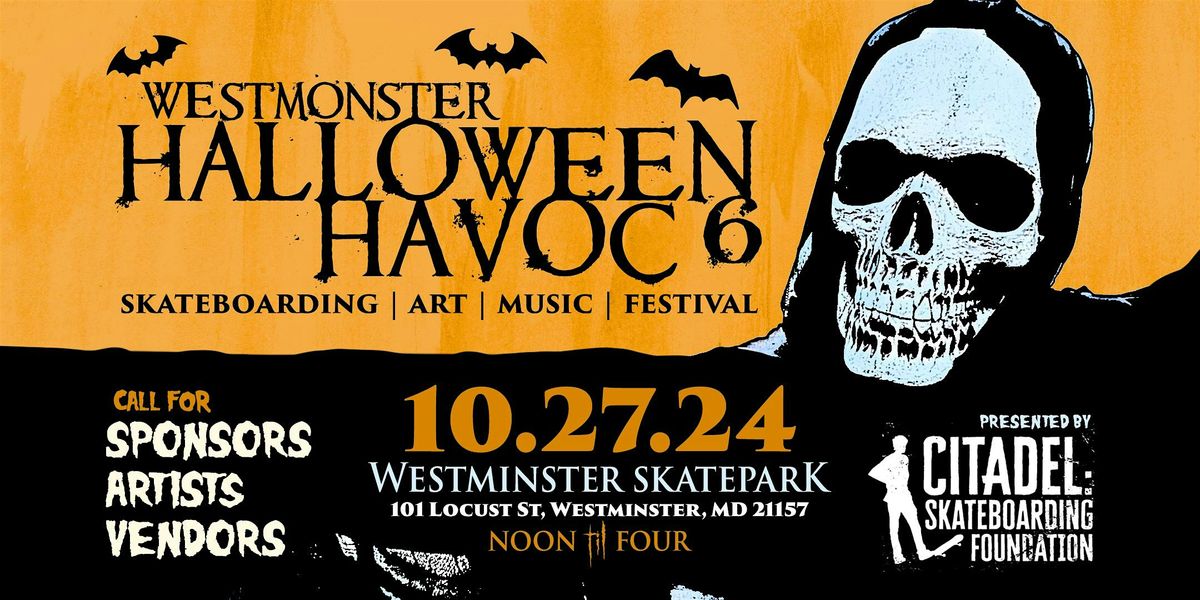 Hallowen Havoc: Skateboarding, Art & Music Festival