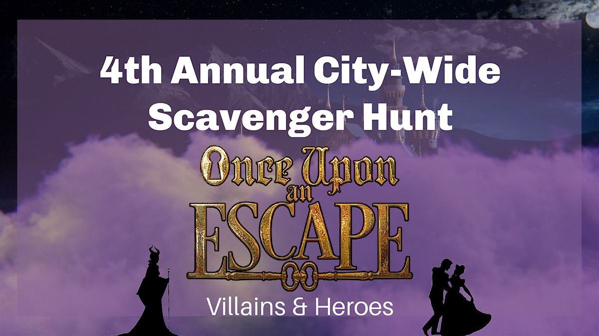 4th Annual City-Wide Scavenger Hunt Villains & Heroes