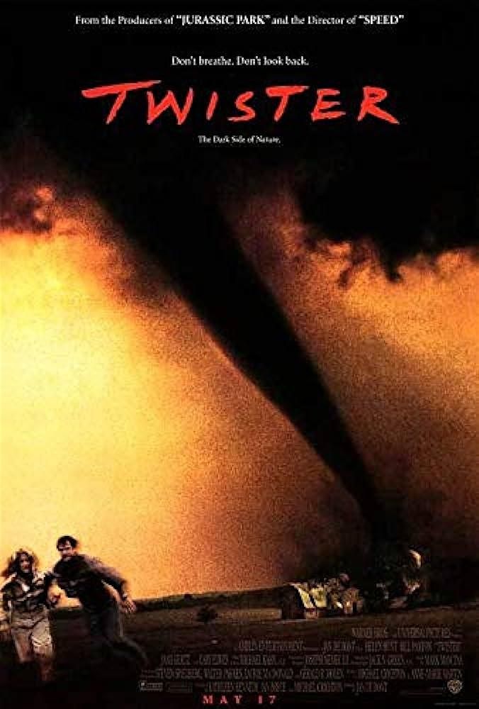 Twister! Bill Paxton, Helen Hunt in action classic at the Historic Select Theater!
