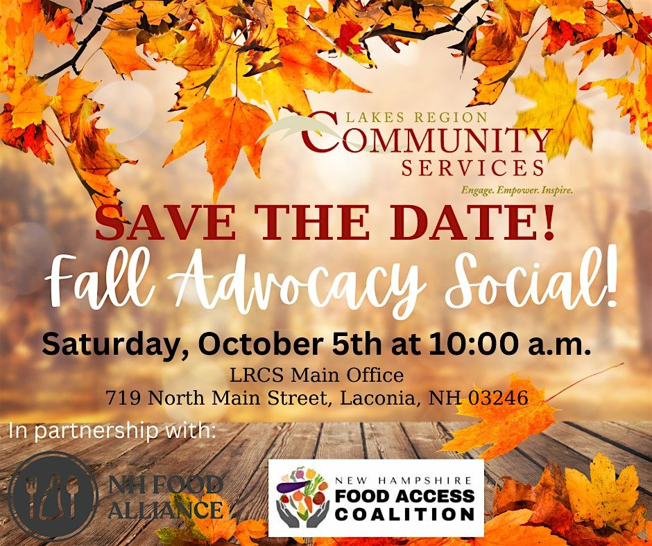 Fall Advocacy Social