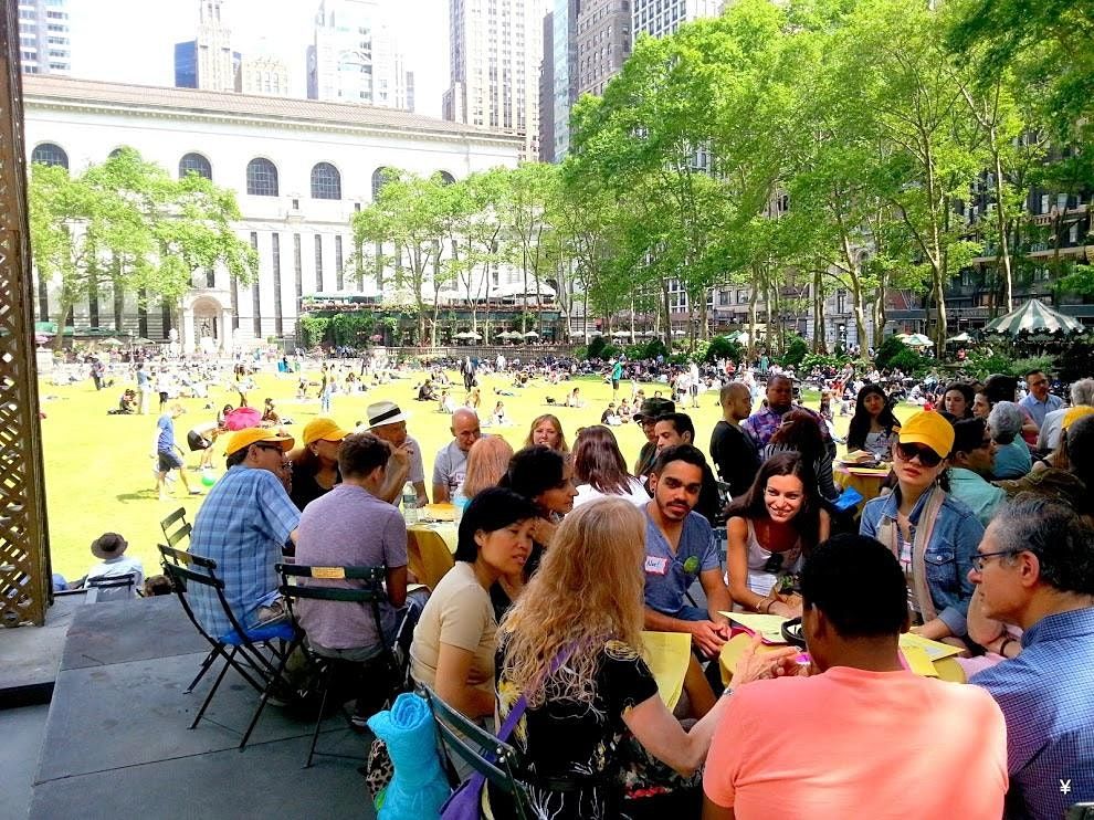 IN-PERSON: Conversation Day in Bryant Park\u2014Annual Celebration Around the Wo