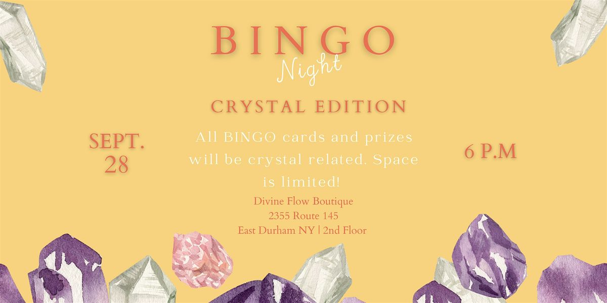 BINGO Night | Crystal Edition