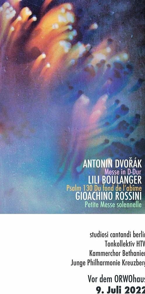 Lili Boulanger & Antonin Dvorak & Gioachino Rossini