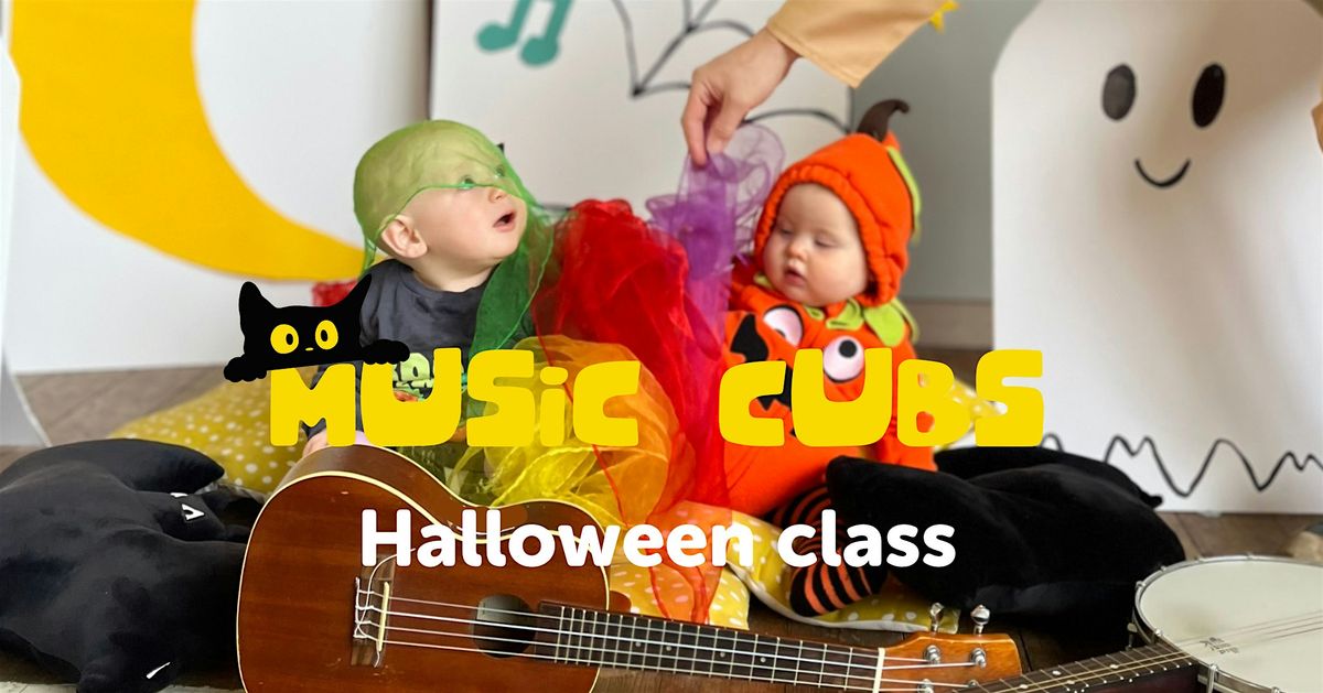 10:30am Clonskeagh Halloween Music Class -Baby Cubs (ages 3-17 mths)