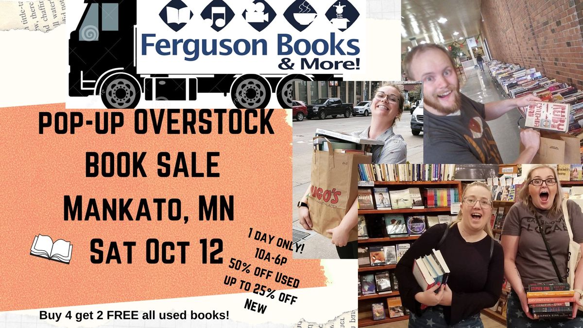 Overstock Bookstore Pop-up