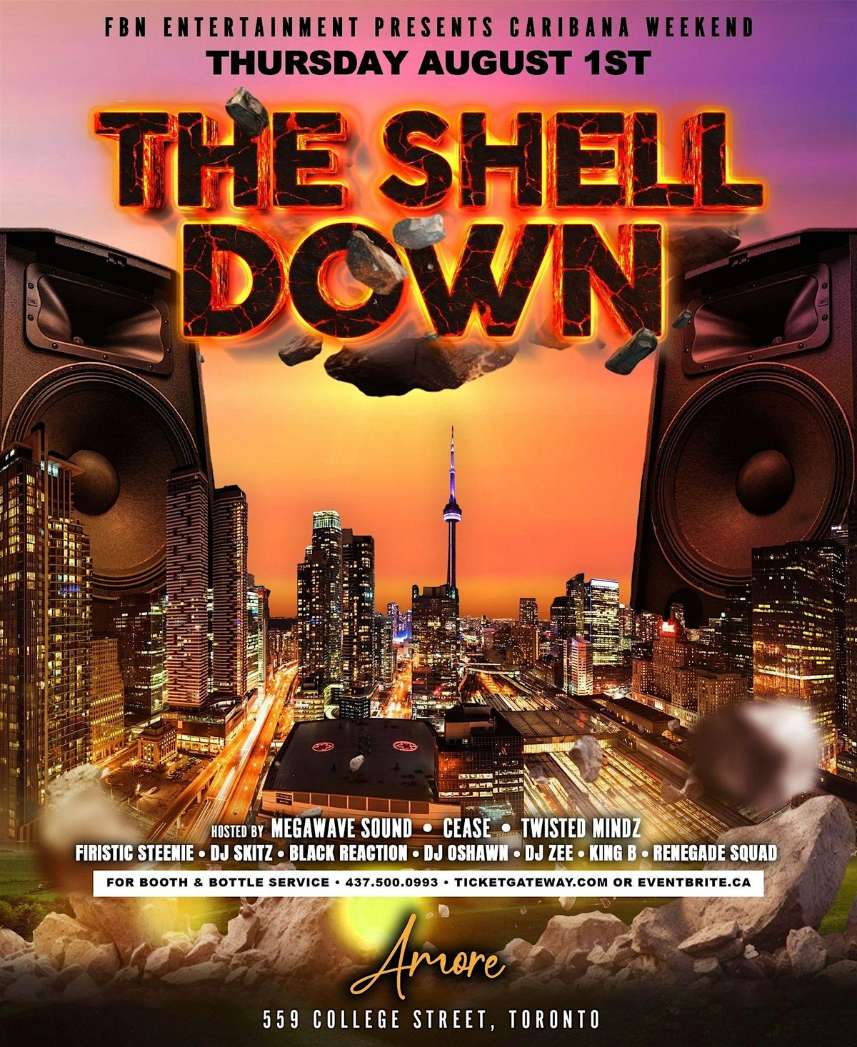 THE SHELL DOWN - CARIBANA THURSDAY