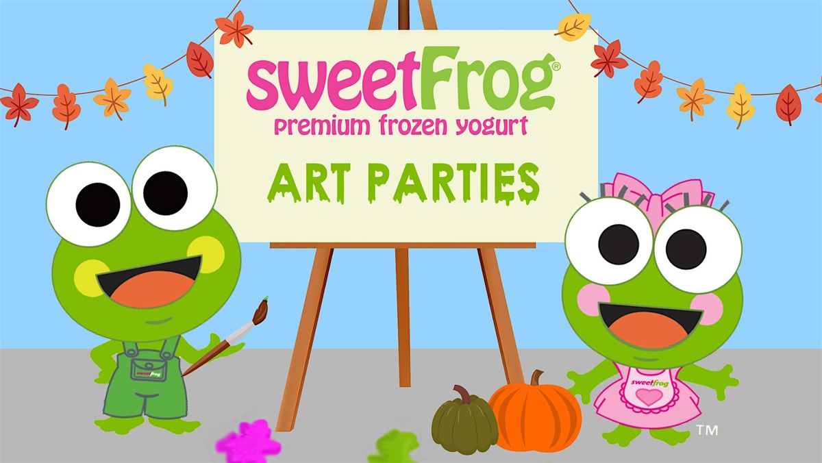 Ceramic Pumpkin Paint Craft at sweetFrog Victorville