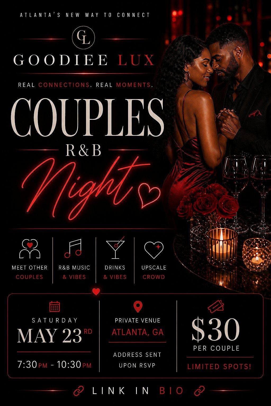Goodiee Lux: R&B Couples Night | Atlanta