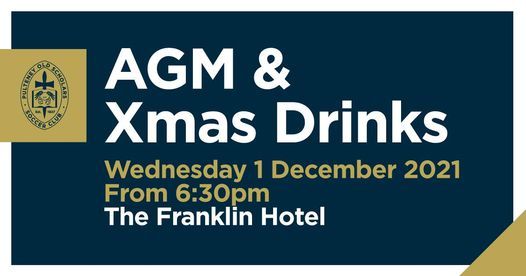 Club AGM & Christmas Drinks
