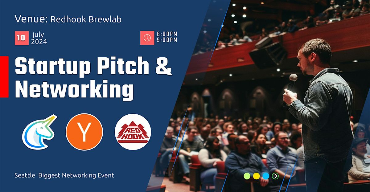 Startup Pitch  & Networking SEA (120 in-person)