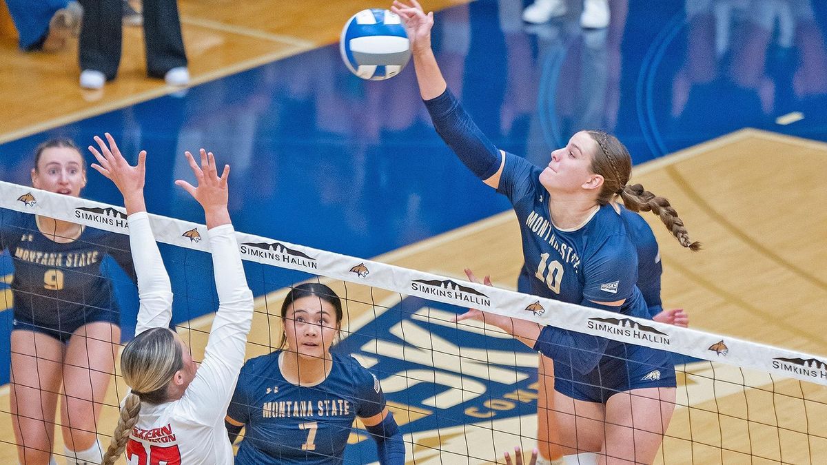 Eastern Washington Eagles at Montana State Bobcats Womens Volleyball