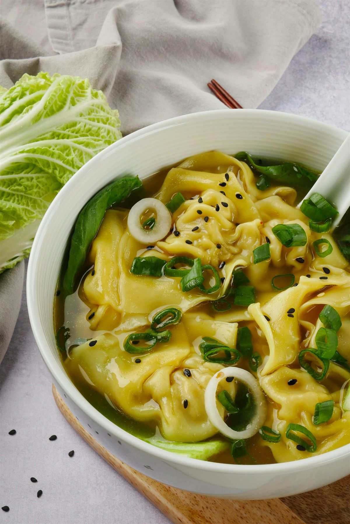 Harlow Chinese School Cooking Class - Wontons & Noodle Soup