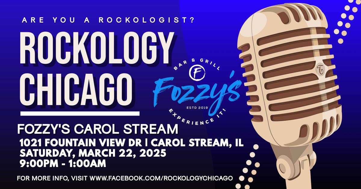 ROCKOLOGY CHICAGO ROCKIN' FOZZY'S CAROL STREAM