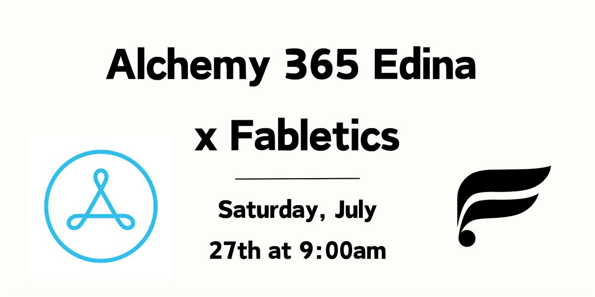 Alchemy 365 Edina x Fabletics Free Workout Class!